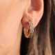 Cord Hoop Earrings