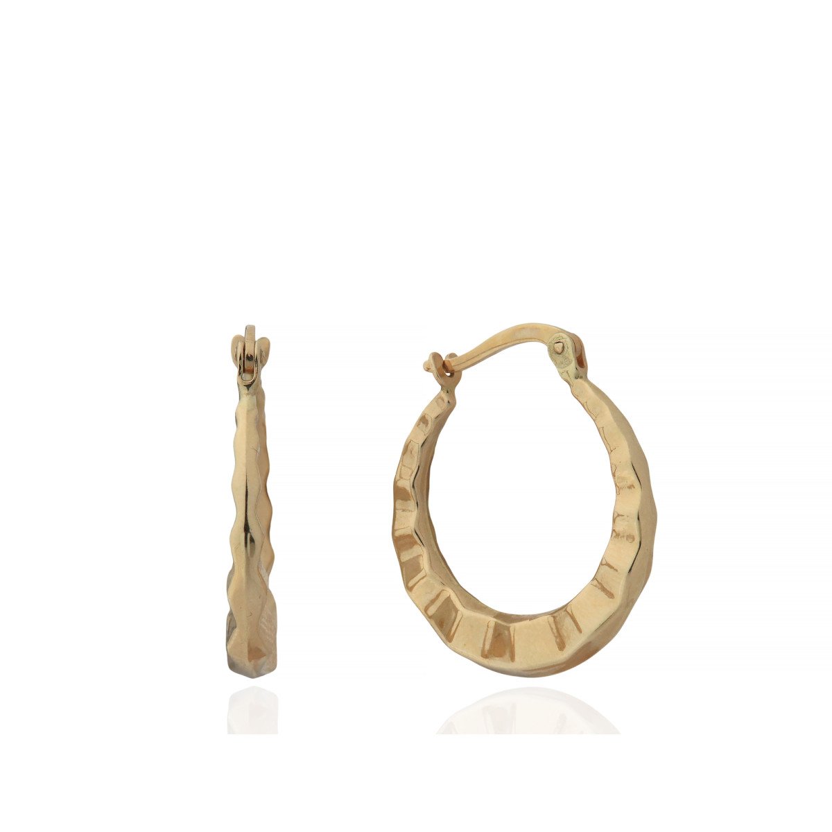 Çizgili Halka Küpe