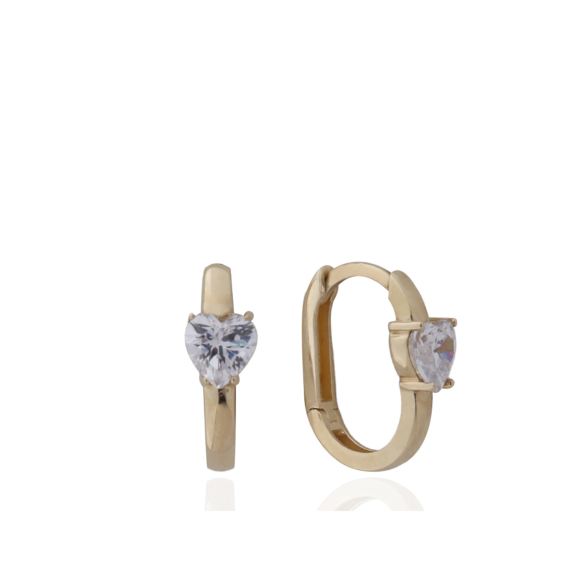 Heart Elips Earrings