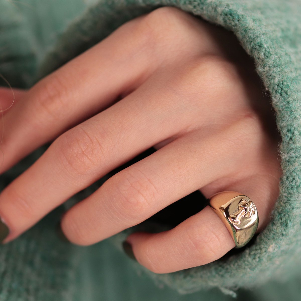 Palmiye Şovalye Yüzük