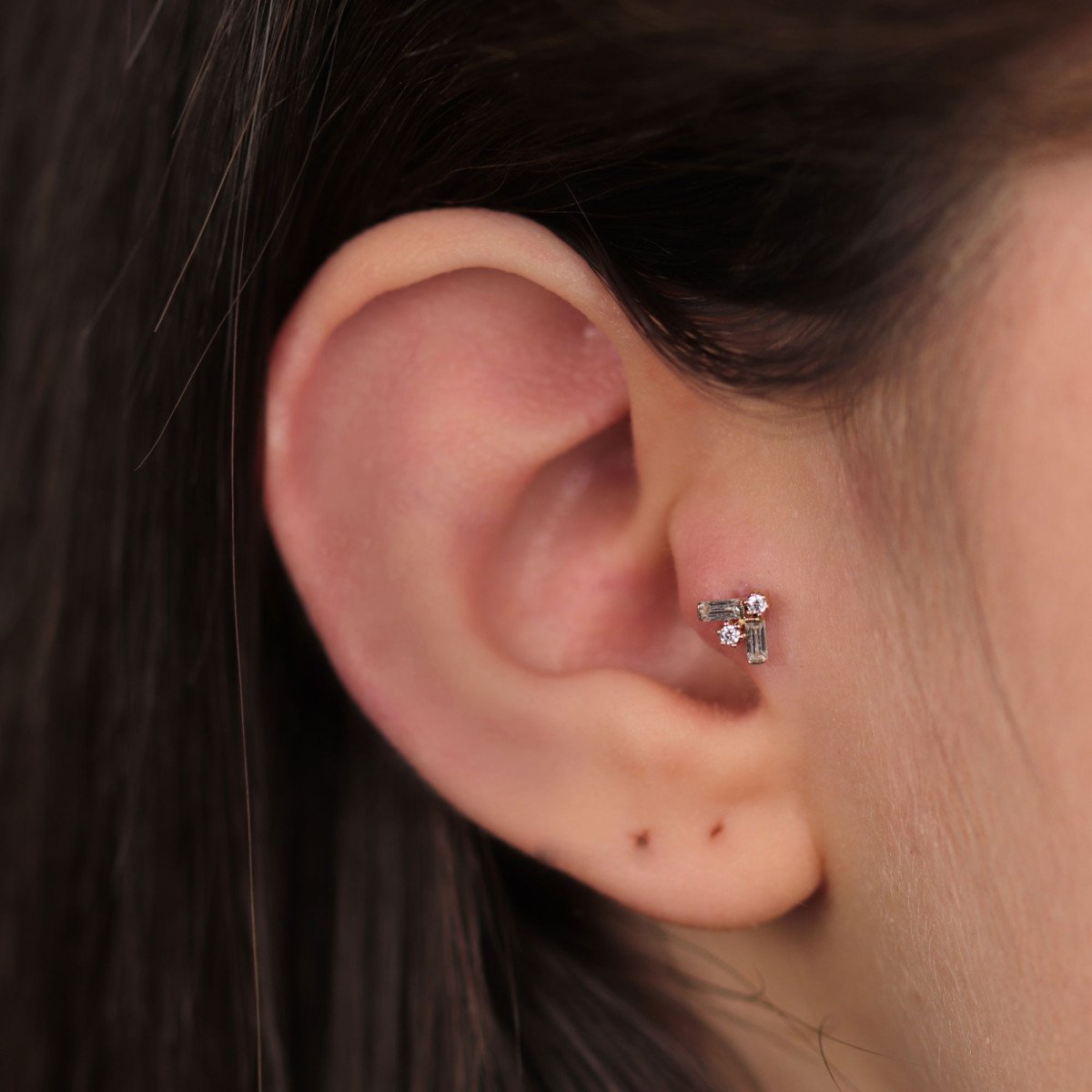 Üçgen Baget Piercing