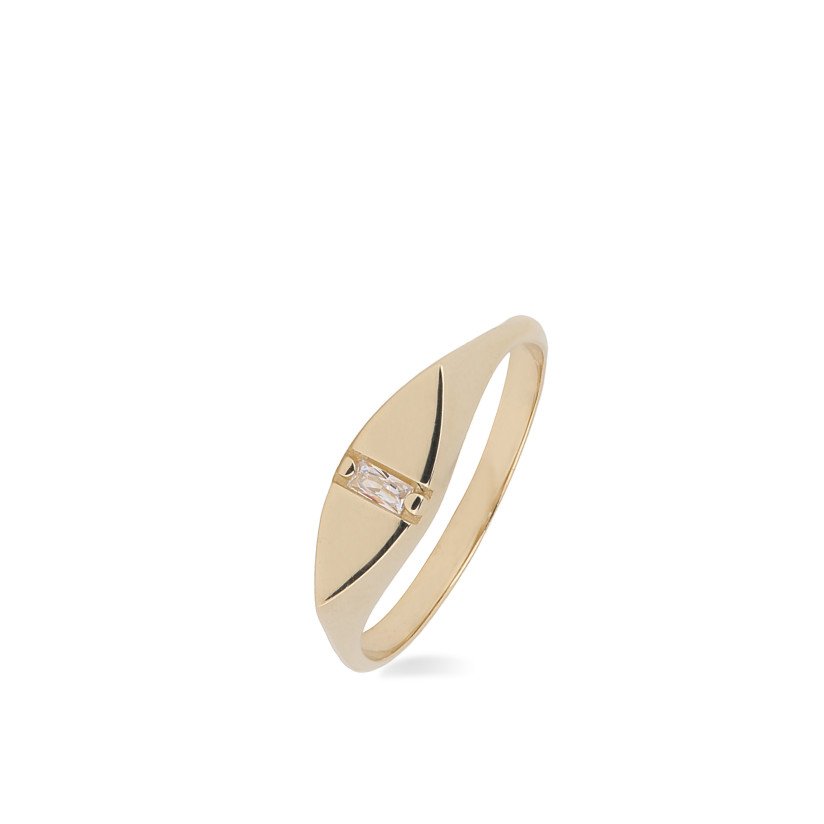 Baguette Knight Ring