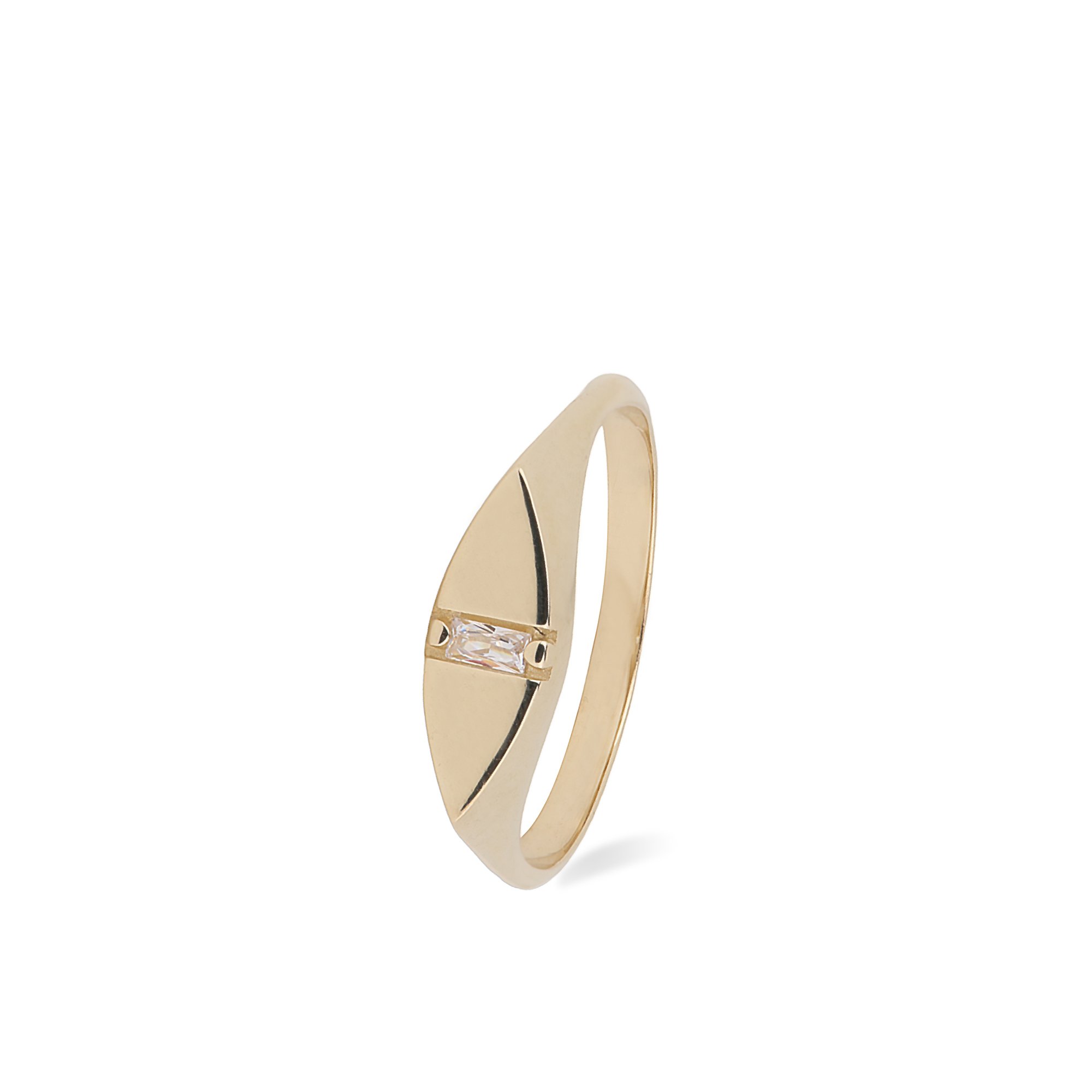 Baguette Şovalye Ring