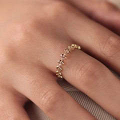 Taşlı Başak Yüzük