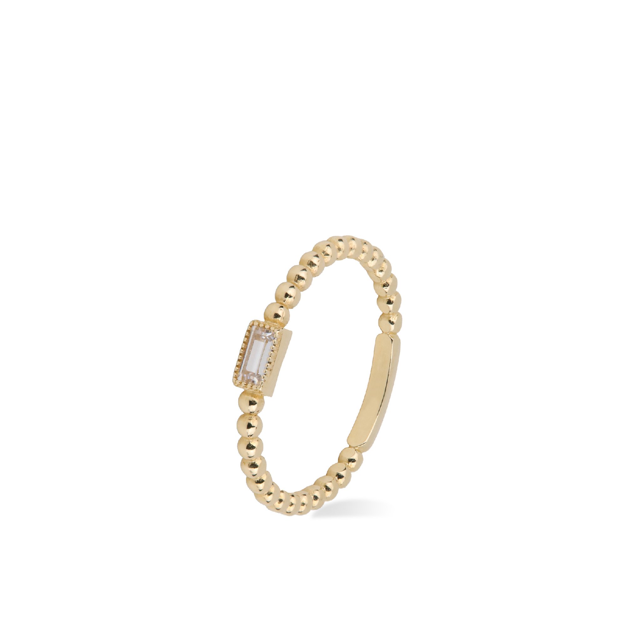 Top Baguette Ring