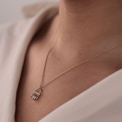 Baget Sallantılı Kolye