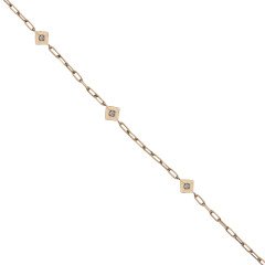 Taşlı Dörtgen Bileklik