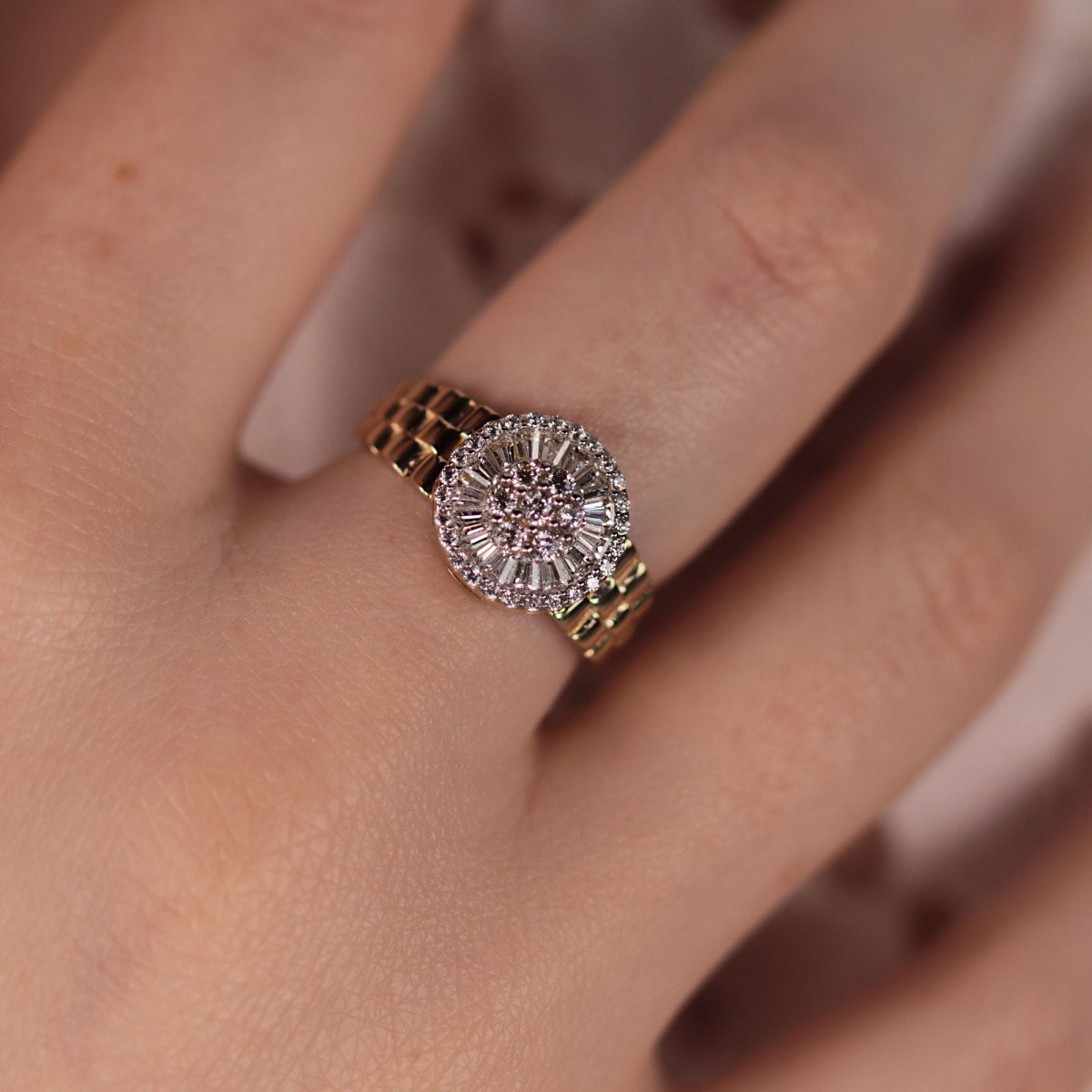 Taşlı Kordon Yüzük