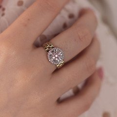 Taşlı Kordon Yüzük