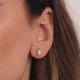 Opal Screw Earring 