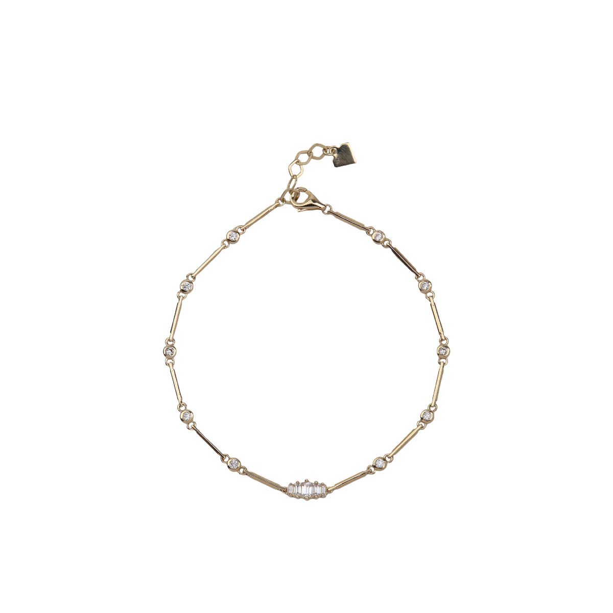 Sıra Taşlı Baget Bileklik