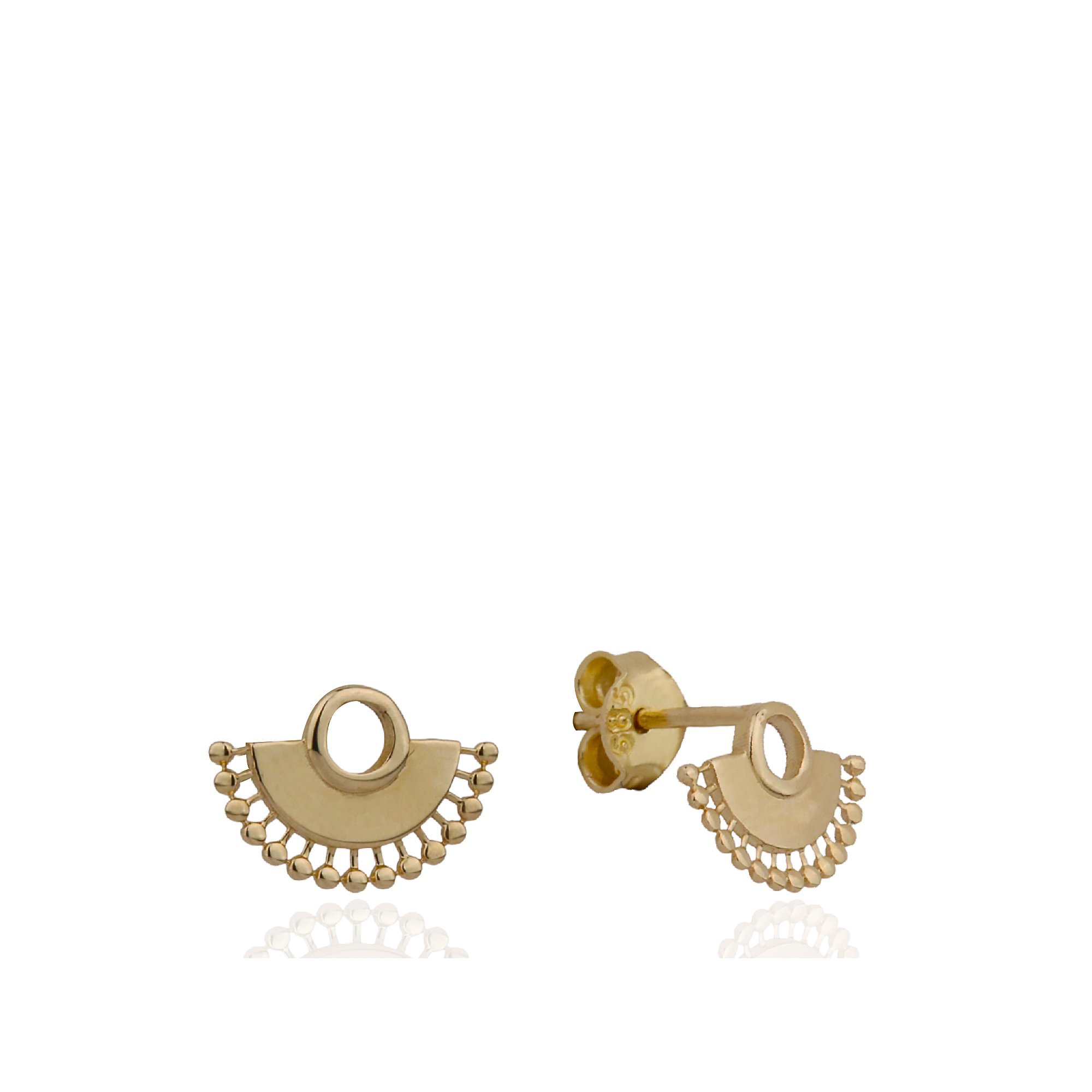 Mini Yelpaze Earrings