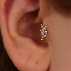 Taşlı Dal Piercing