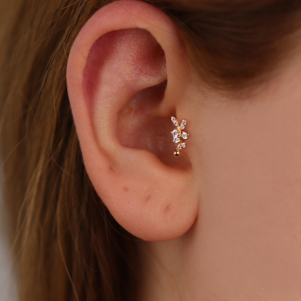 Taşlı Dal Piercing