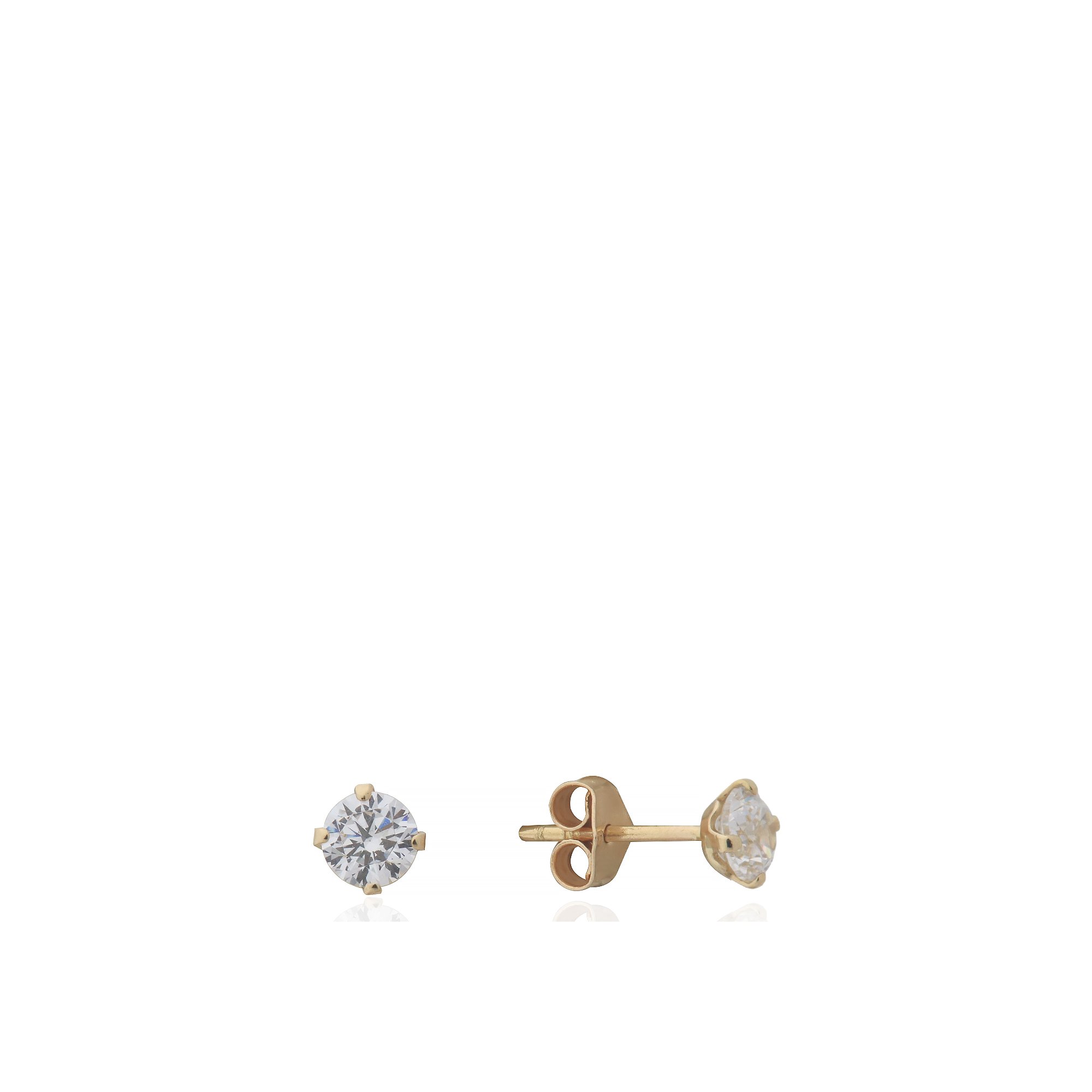 Single Stone Earrings