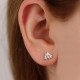 Triangle Stone Earrings