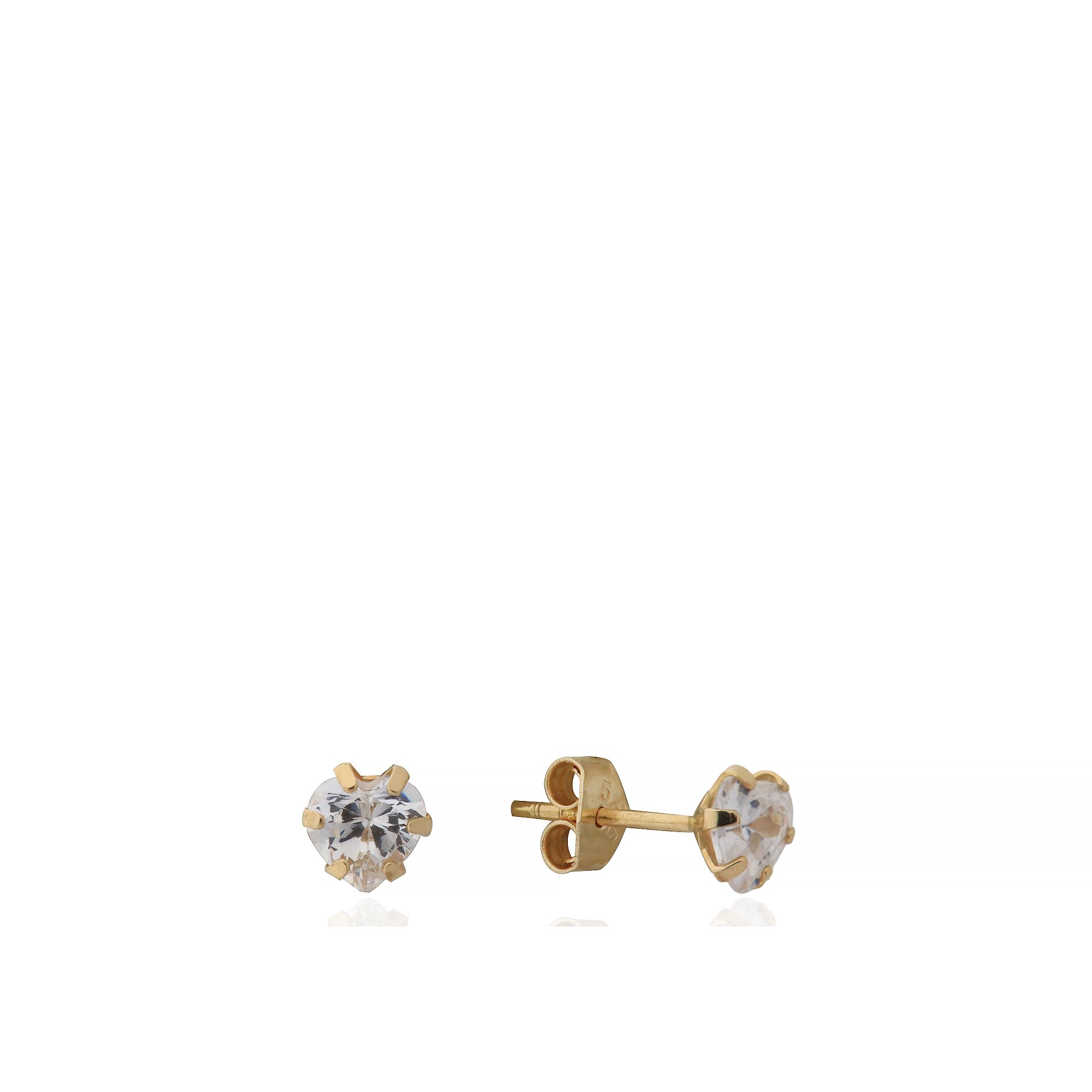 Heart Stone Earrings