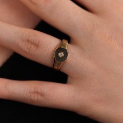 Vintage Şovalye Yüzük