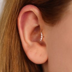 Sıra Taşlı Piercing