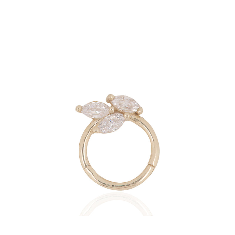 Üç Damla Halka Piercing