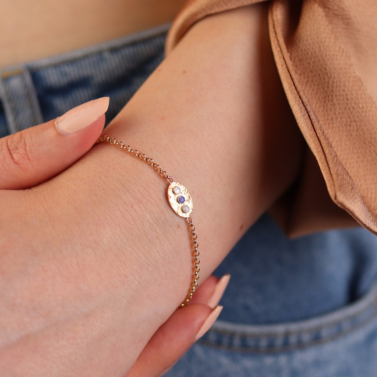 Opal Taşlı Bileklik