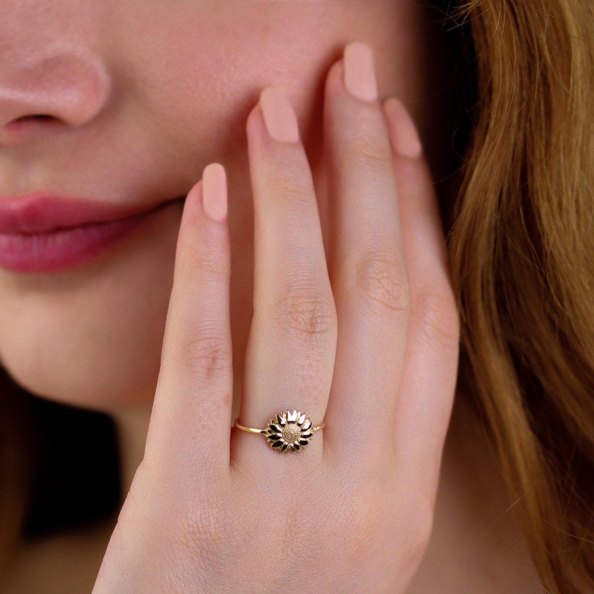 Kasımpatı Çiçeği Yüzük