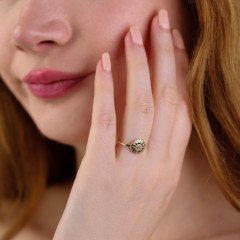 Kasımpatı Çiçeği Yüzük