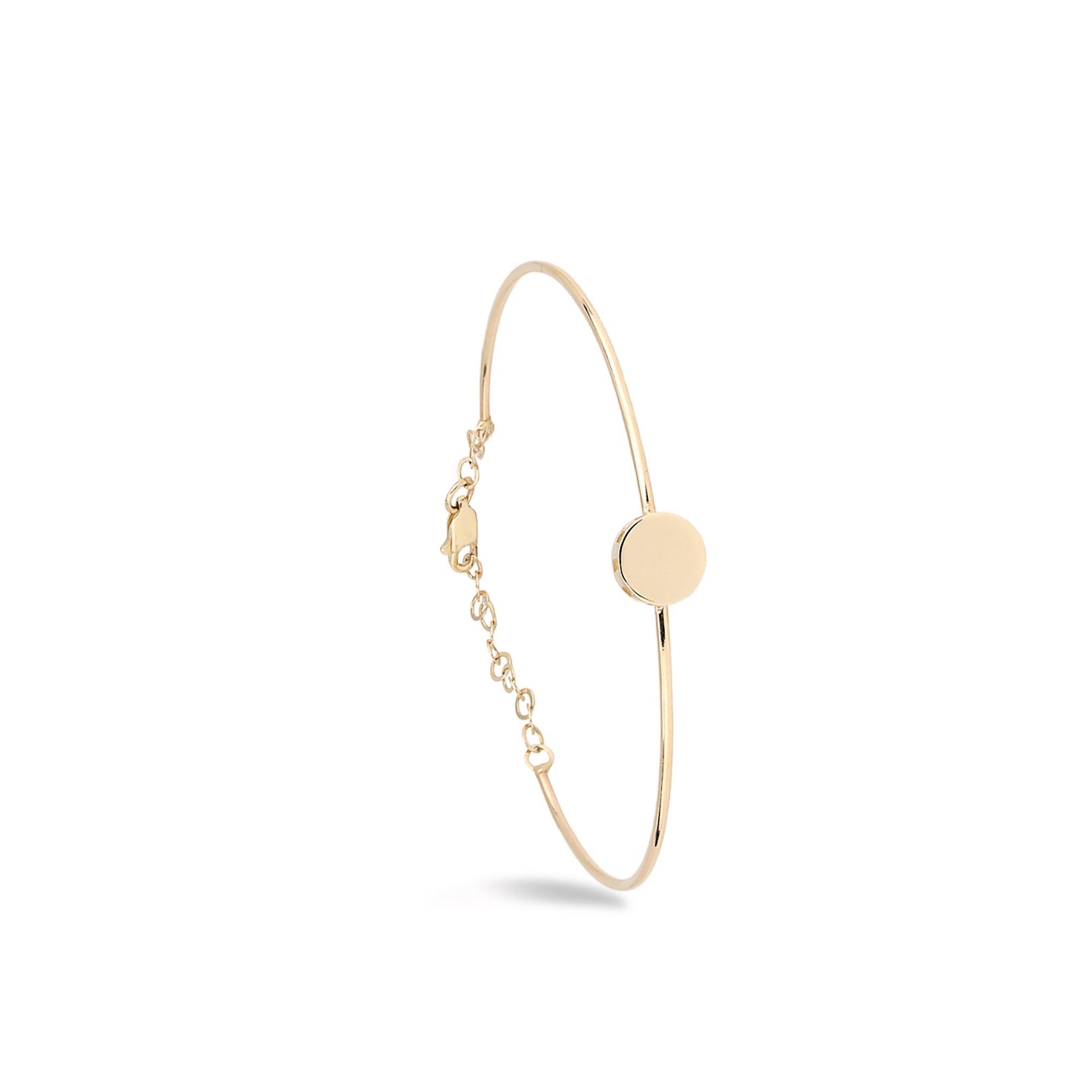 Slim Oval Bangle
