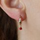 Red Bulk Earrings