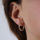 Stone Eel Earrings