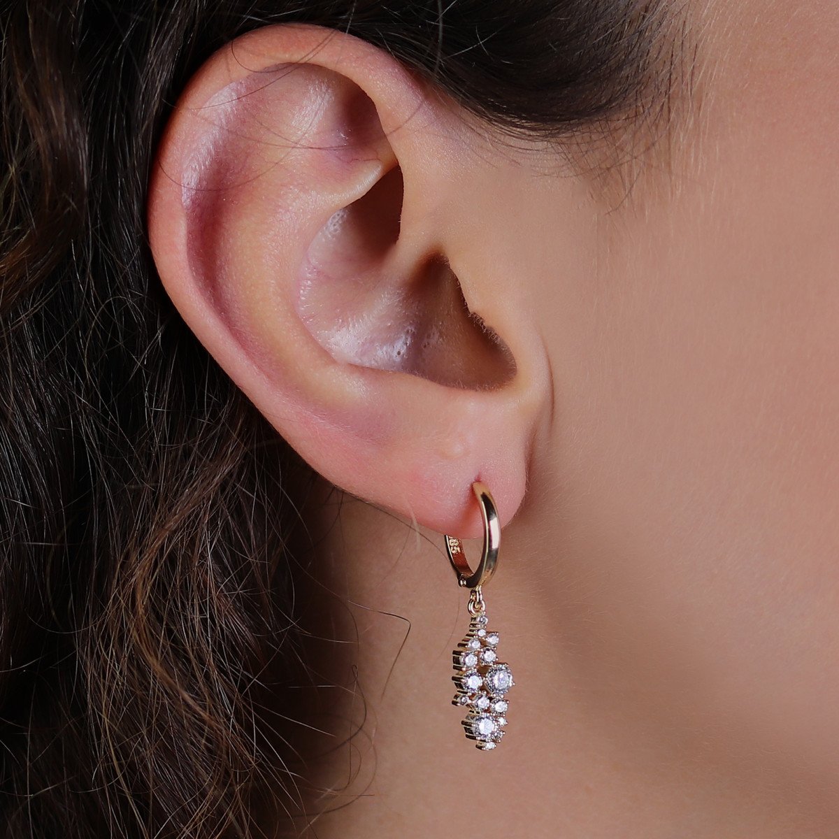 Karışık Taş Küpe