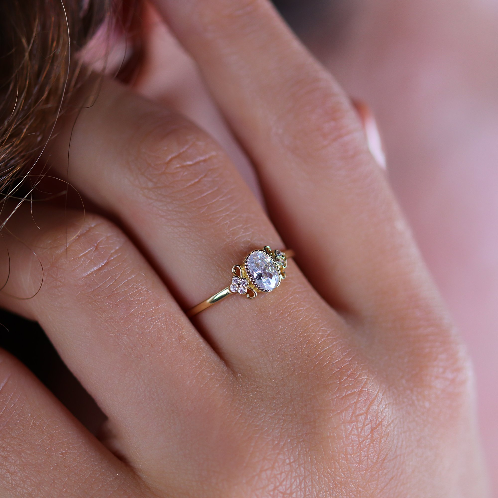 Elegant Baguette Ring