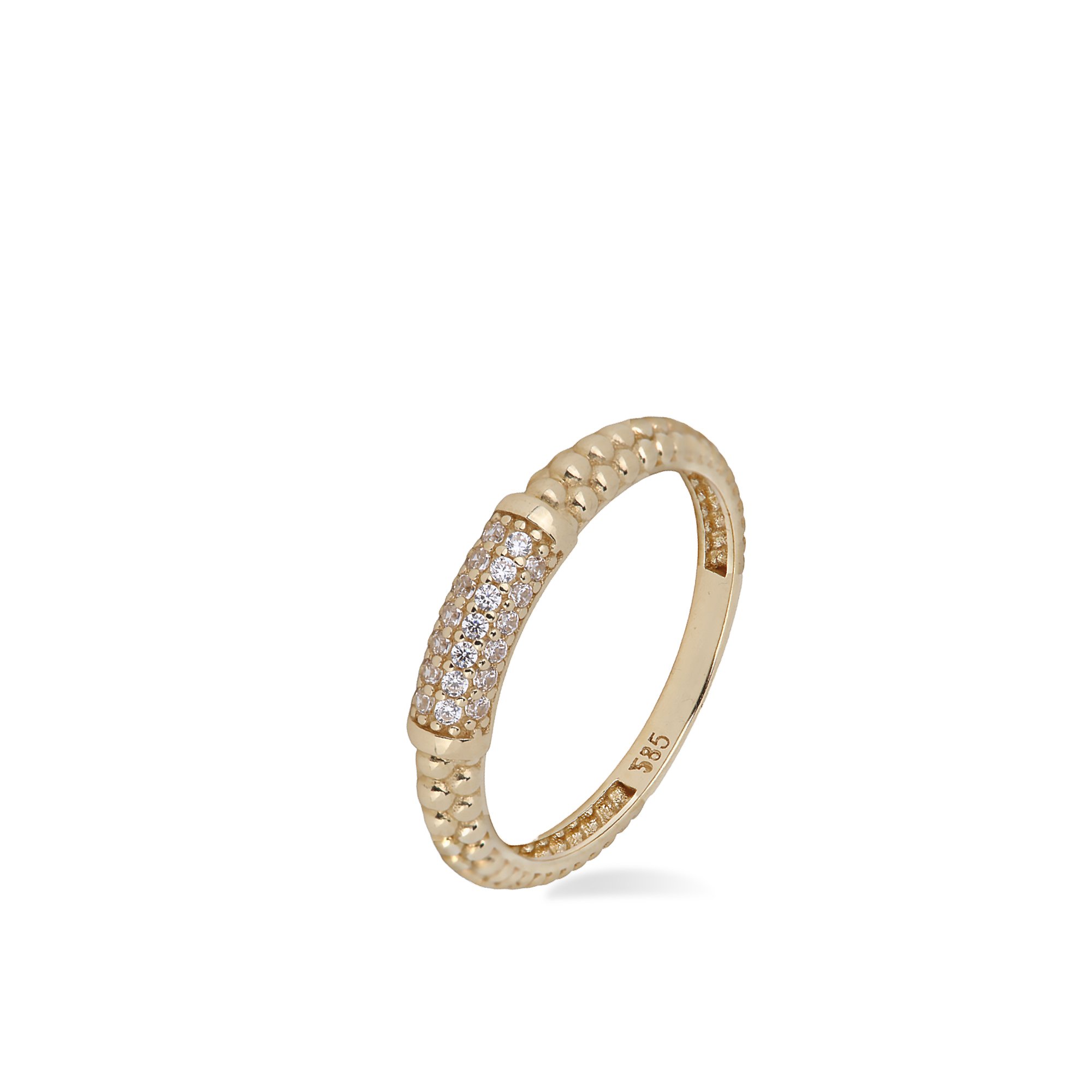 Stone-set Top Ring