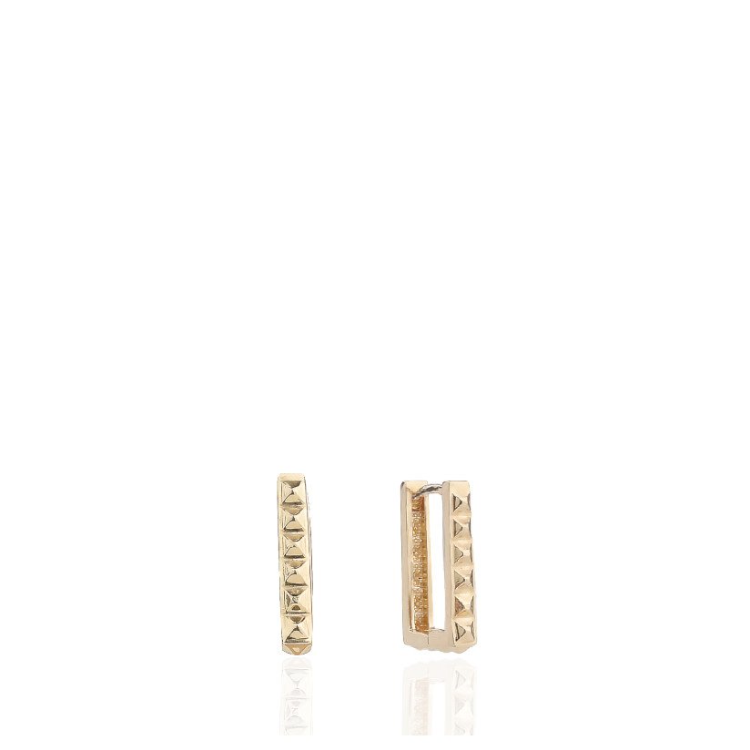 Sequential Pyramid Earrings 