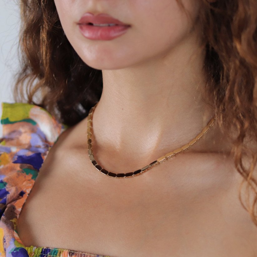 Plain Sequins Necklace