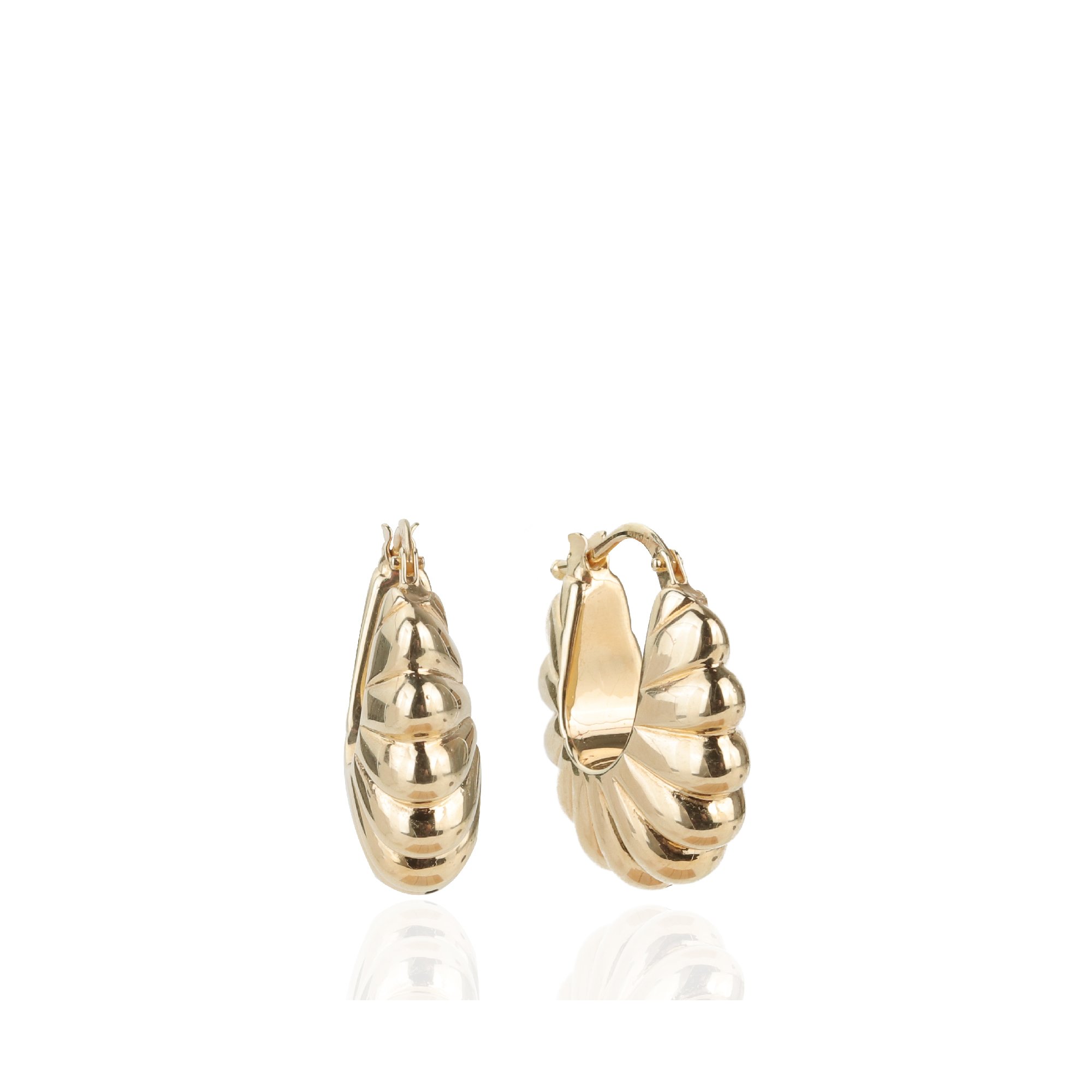 Midye Hoop Earrings