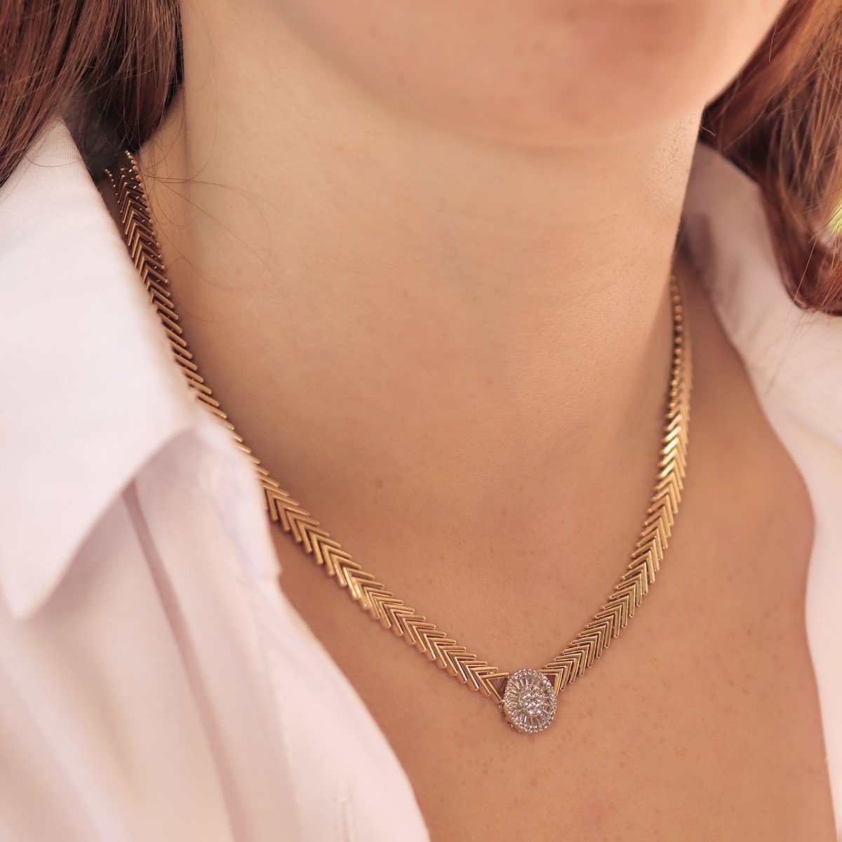 Baget Kılçık Kolye