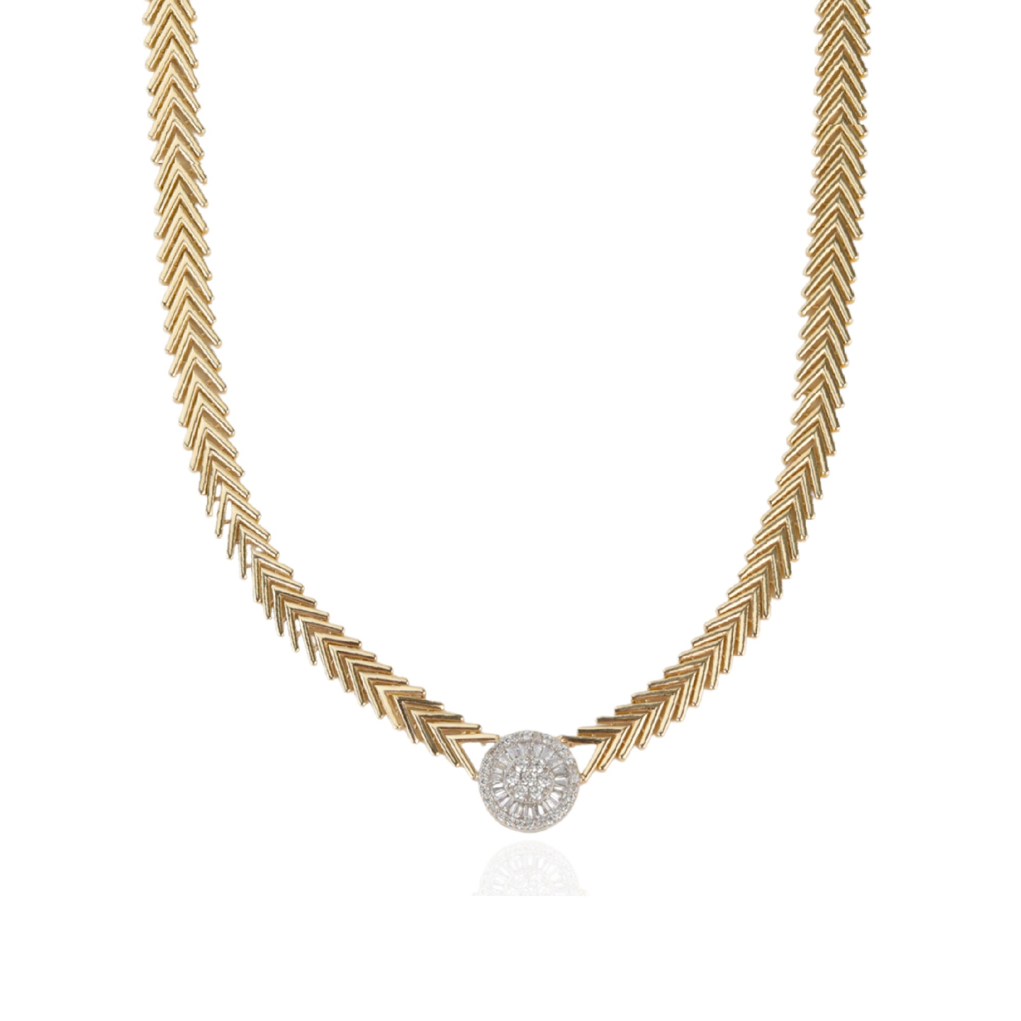 Baguette Kılçık Necklace