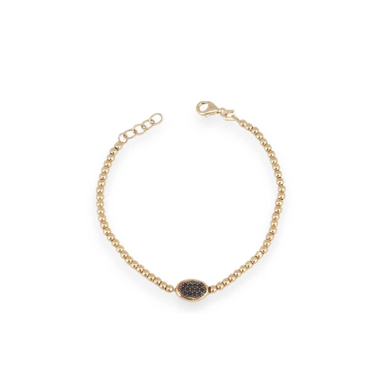 Taşlı Top Top Bileklik