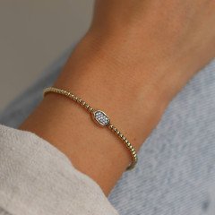 Taşlı Top Top Bileklik