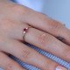 Pink Mini Drop Ring