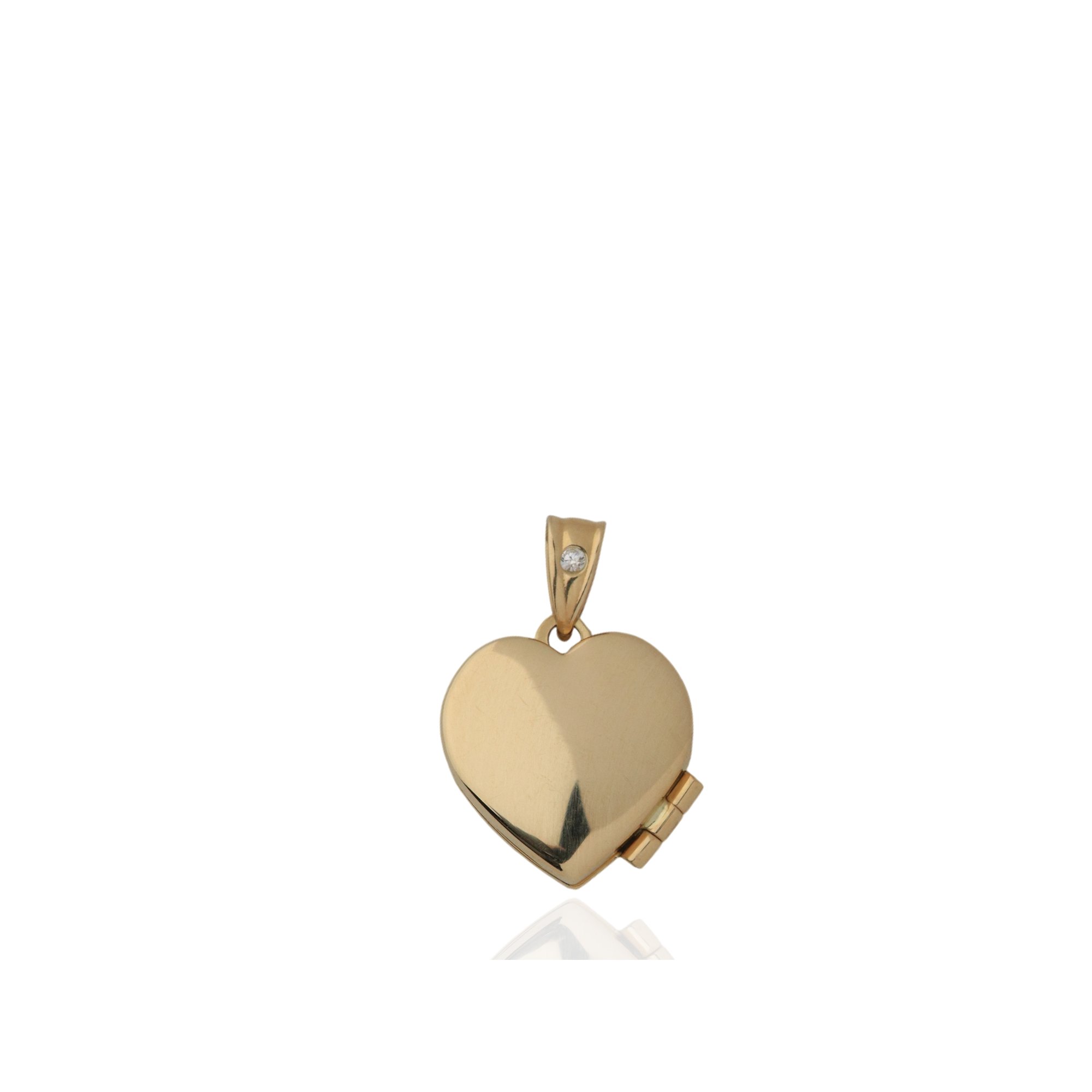 Hinged Heart Necklace