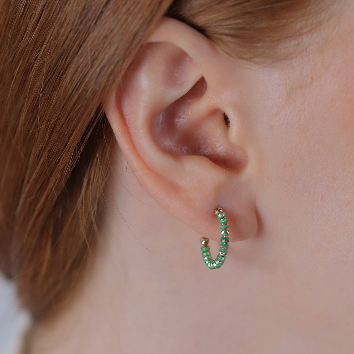 Kataforez Renkli M Küpe