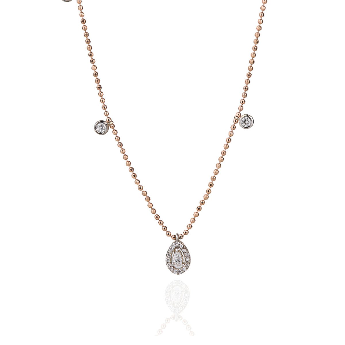 Top Top Damla Pırlanta Kolye