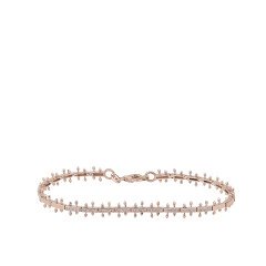 Yarım Tur Pırlanta Bileklik