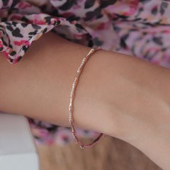 Kemik Pırlanta Bilezik 