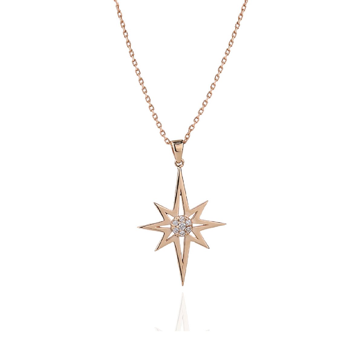 Kuzey Yıldızı Pırlanta Kolye