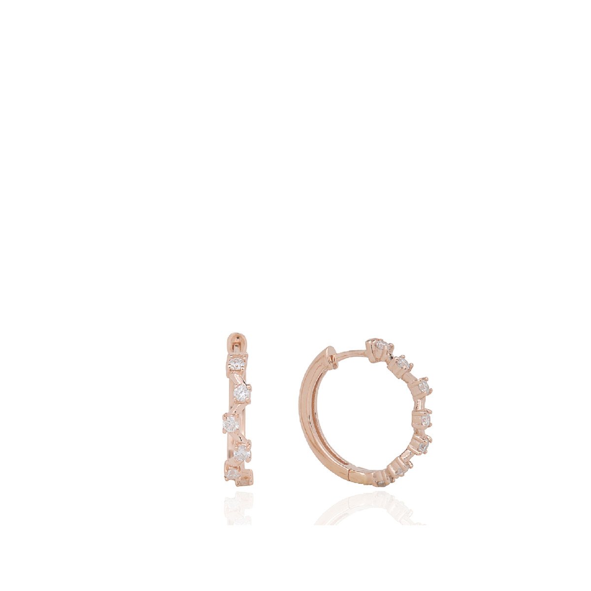 Sarmaşık Pırlanta Küpe