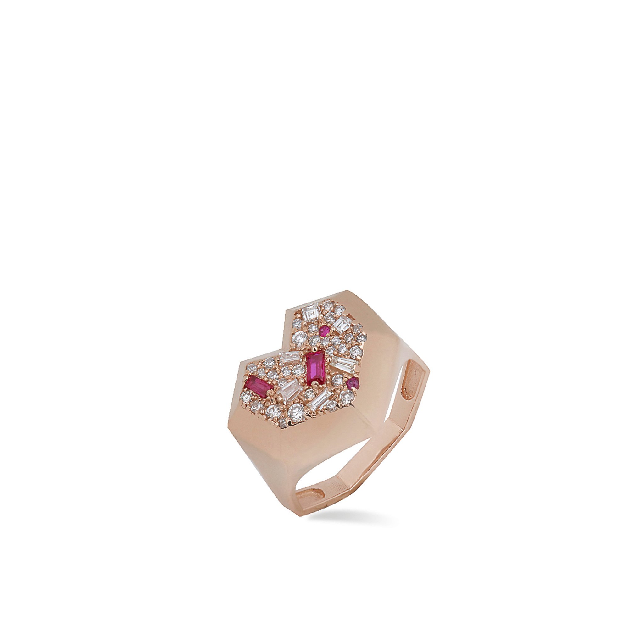 Heart Diamond Ring