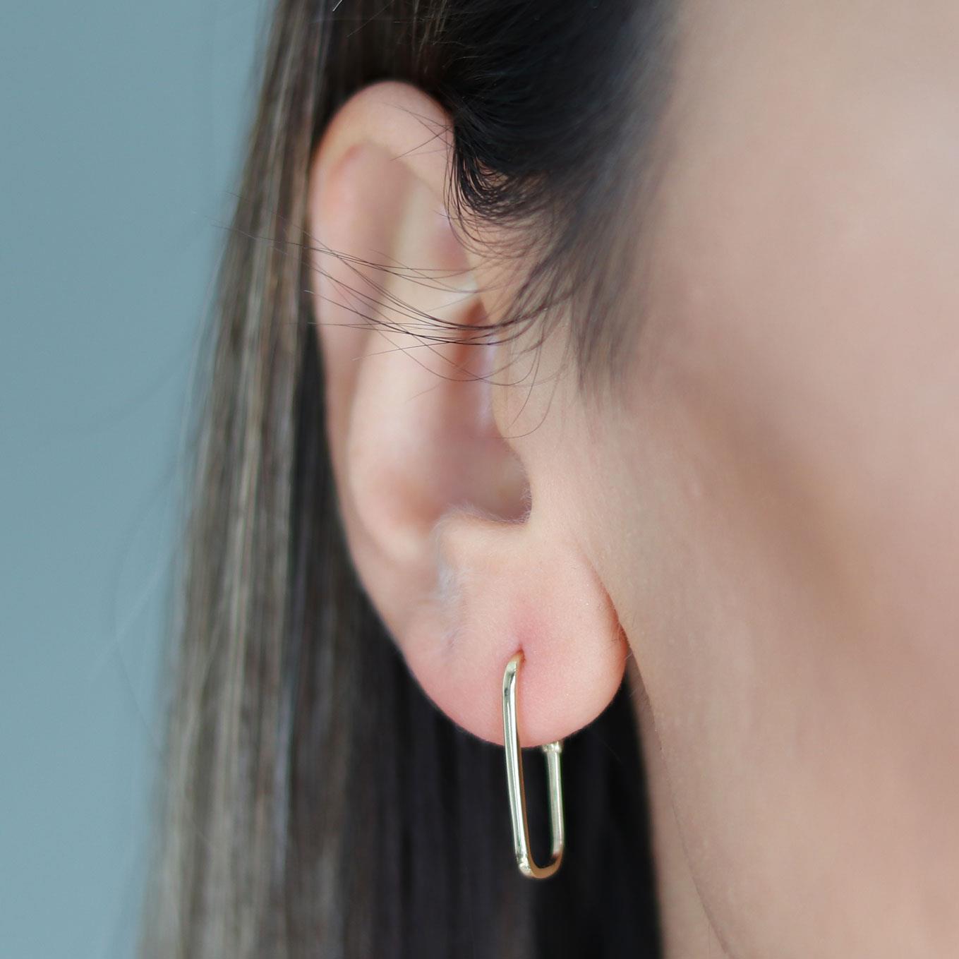 Plain Clip Earrings